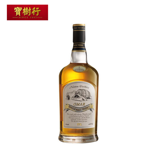 【Omar】傲玛单一麦芽波本花香威士忌700ml 中国台湾原装进口威士忌 商品图1