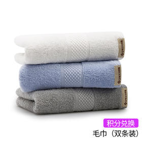 【积分兑换】毛巾2条装