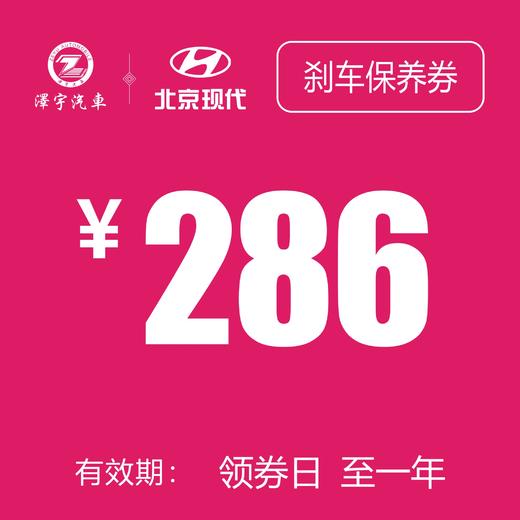 路桥泽宇  刹车保养券 商品图0