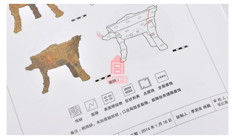 第一章 文物基本信息与价值评估 第二章 铁器的保存现状与病害分析