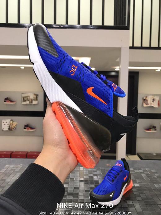 耐克NIKE Air Max 270系列气垫休闲运动百搭慢跑鞋AH8050-401 商品图8