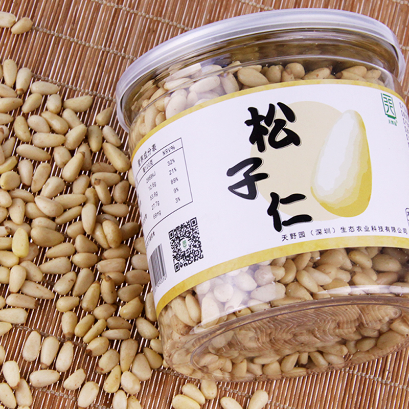 天野园·松子仁 东北红松 松子仁  非油炸 零食