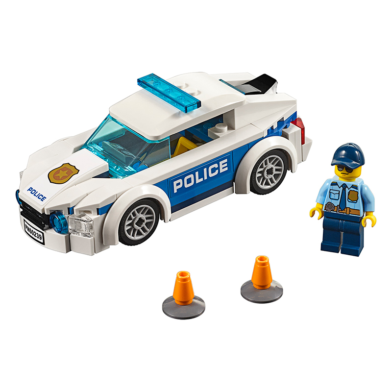 lego乐高城市系列儿童益智拼装积木玩具警察巡逻车60239 2019年3月