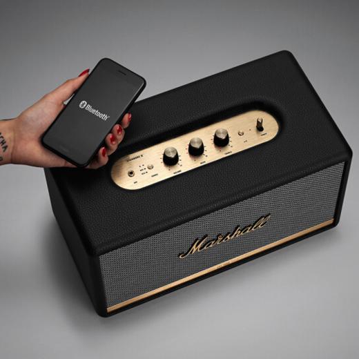 马歇尔（Marshall） STANMORE II BLUETOOTH 无线蓝牙5.0音箱摇滚重低音 黑色 商品图0