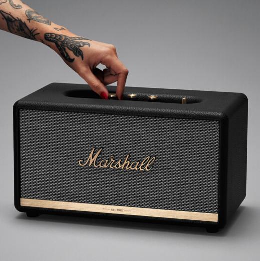 马歇尔（Marshall） STANMORE II BLUETOOTH 无线蓝牙5.0音箱摇滚重低音 黑色 商品图1