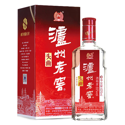 【泸州老窖酒名堂】头曲礼盒套装55度625ml*2 商品图2