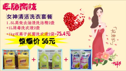女神清洁洗衣套餐 商品图0