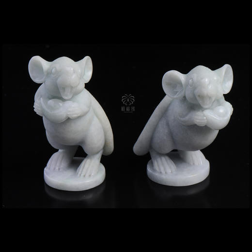 【吉祥双宝】如意鼠一对-BW712032 商品图0