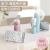 【小脚设计  看剧 吹风两不误】可充电喷雾USB迷你小风扇 便携桌面宿舍学生随身电扇 商品缩略图1