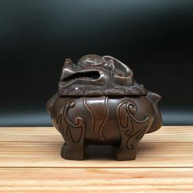狻猊铜香炉