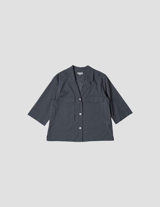 Margaret Howell 19SS 灰色西装领口袋衬衫 商品图4