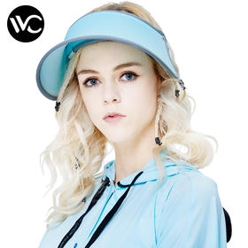 韩国VVC遮阳帽夏季空顶帽百搭太阳帽子遮脸防紫外线防晒帽