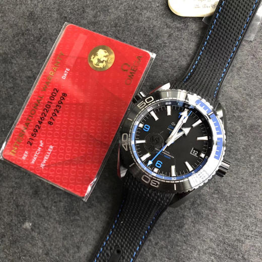 VS 欧migaOMEGA 压轴之作！全黑陶瓷海马海洋宇宙600米 "深海之黑" —新西兰酋队长 不怕刮花 不怕旧！ 商品图8