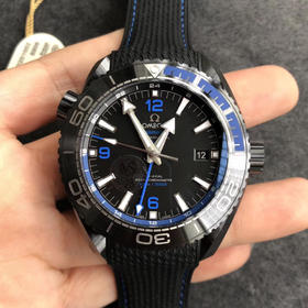 VS 欧migaOMEGA 压轴之作！全黑陶瓷海马海洋宇宙600米 "深海之黑" —新西兰酋队长 不怕刮花 不怕旧！