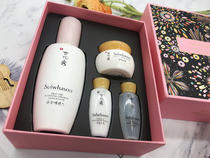 sulwhasoo 雪花秀 花绽之香 限量套装 润致焕活肌