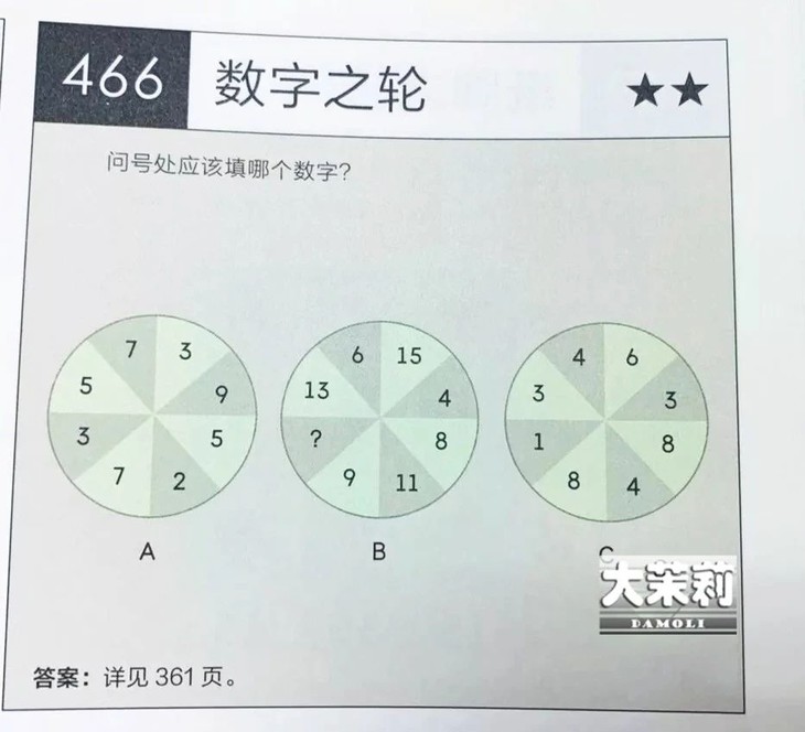 数学运算能力 数学与数字问题,考察孩子的计算能力,知识储备以及理解