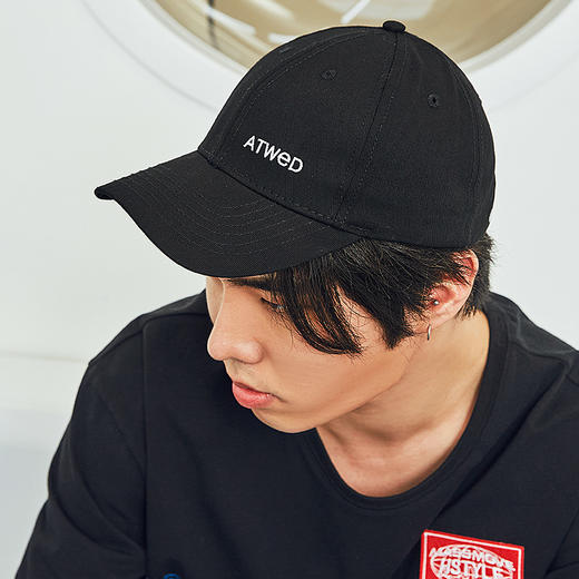 韩都衣舍帽子2019夏季男潮流街头简约字母刺绣棒球帽子AR9149夢 商品图1