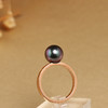 【定制·约10个工作日】甄珠贝 it ring 大溪地黑珍珠戒指18K玫瑰金戒圈时尚大牌超赞工艺 商品缩略图1
