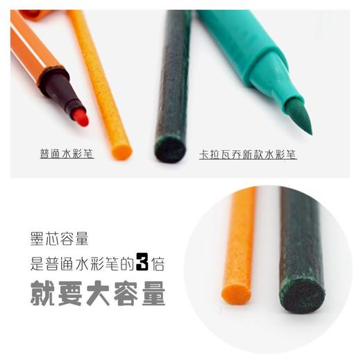 卡拉瓦乔经典软头水彩笔 商品图3