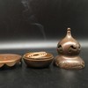 镂空铜葫芦熏香炉，带底托 商品缩略图2