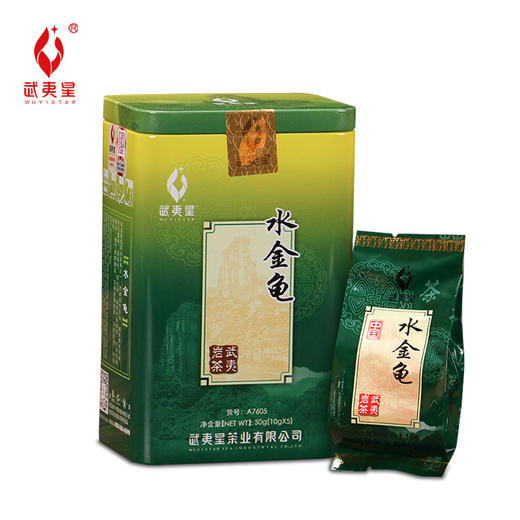 武夷星 武夷岩茶水金龟50克罐装，香气饱满，茶汤香甜！ 商品图2