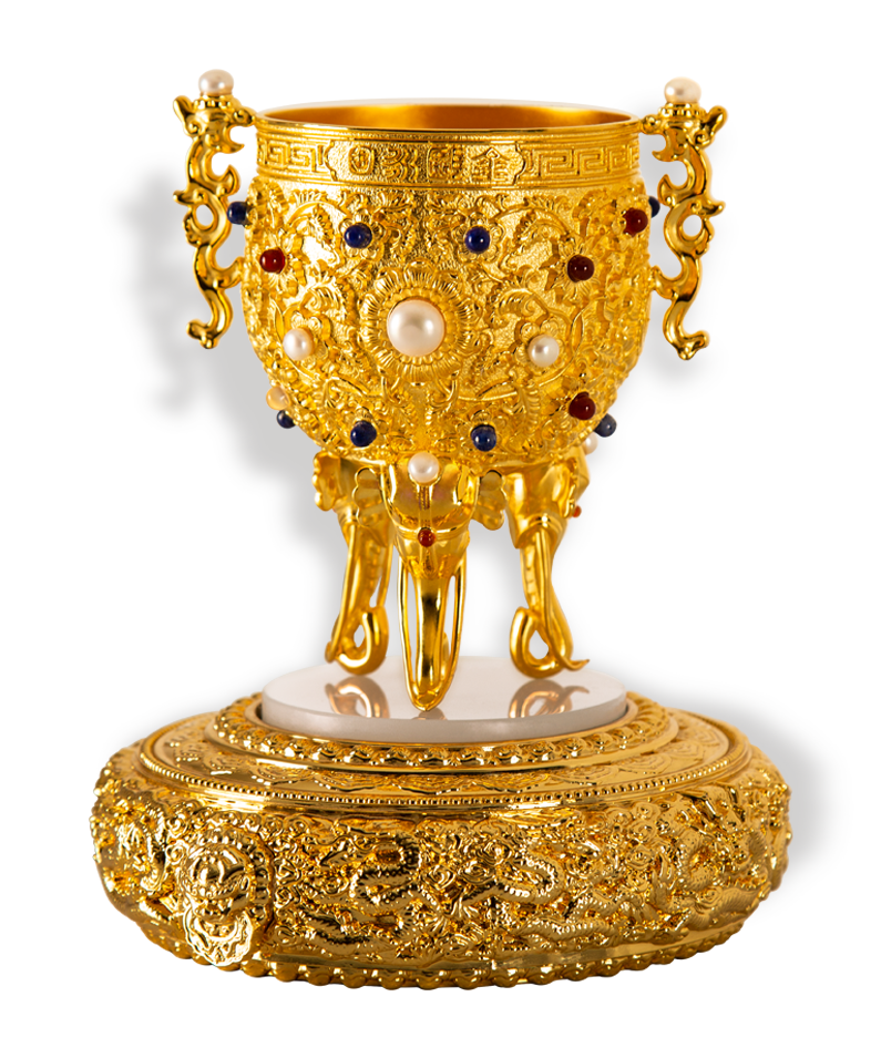 【故宫文创】金瓯永固杯 国家宝藏授权推介 大国工匠  精工之作 限量5000套 带收藏证书