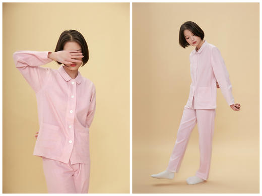 Lazysuzi春夏家居服——纯棉双层纱，柔软细腻，舒适贴身 商品图6