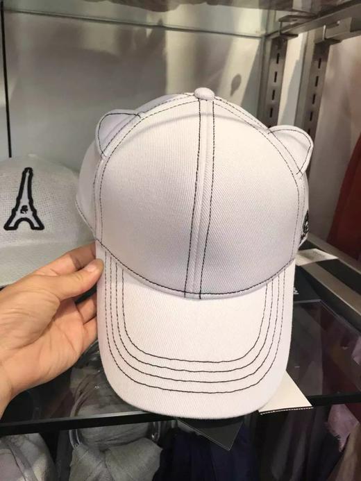 老佛爷Karl Lagerfeld小猫耳朵棒球帽 三色选 商品图3