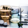 摩登主妇 炫彩离子镀玻璃杯家用威士忌酒杯透明水杯饮料果汁杯子 商品缩略图1