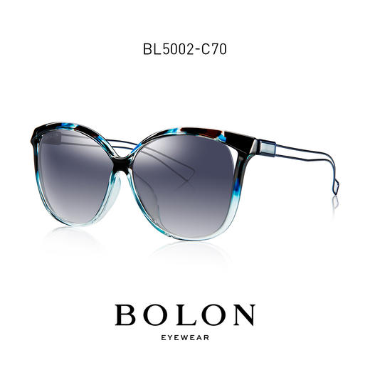 BOLON暴龙猫眼偏光太阳镜女明星同款墨镜时尚潮流个性眼镜BL5002 商品图3