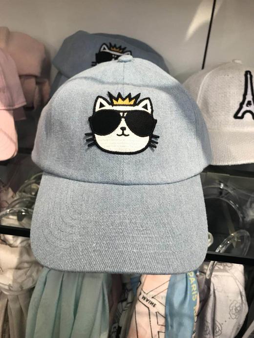 老佛爷Karl Lagerfeld小猫耳朵棒球帽 三色选 商品图0
