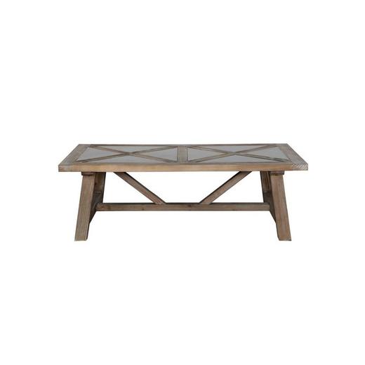 新仿杉木+青石仿旧家具咖啡台茶几QQ17120038 Newly made Fir wood Coffee table 商品图0