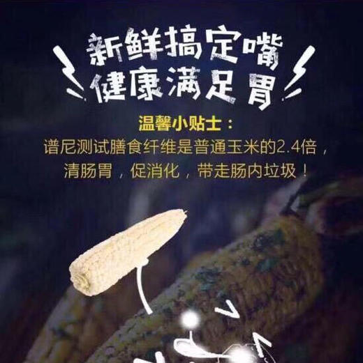 东北甜糯玉米 金奖销量王，香糯甜 ，非转基因，农场有机种植，粗纤维营养早餐， 商品图5