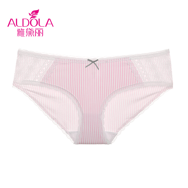 雅黛丽春夏新品女士甜美棉质舒适透气三角低腰内裤女DYK96310