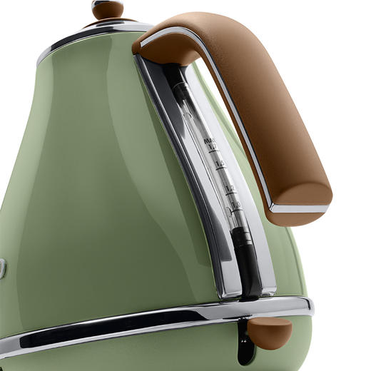 Delonghi 德龙 KBOV2001 电水壶 颜色:橄榄绿、海 洋蓝、甜蜜奶油 色 商品图6