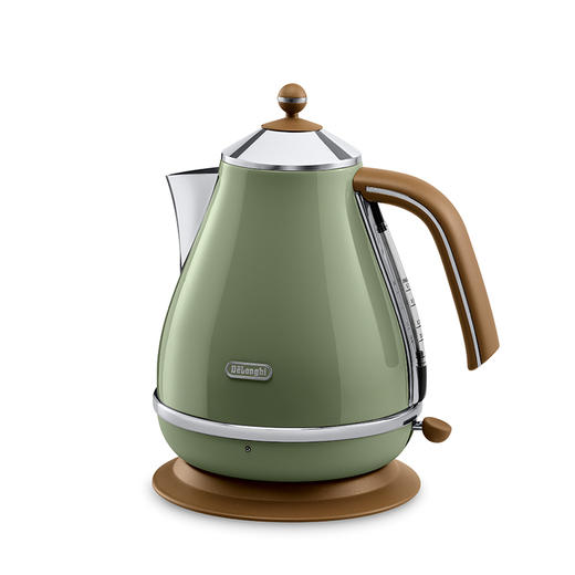 Delonghi 德龙 KBOV2001 电水壶 颜色:橄榄绿、海 洋蓝、甜蜜奶油 色 商品图5