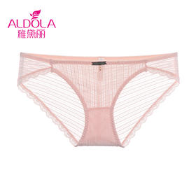 雅黛丽19新品女士内裤性感低腰三角棉里料舒适透气女裤DYK96308
