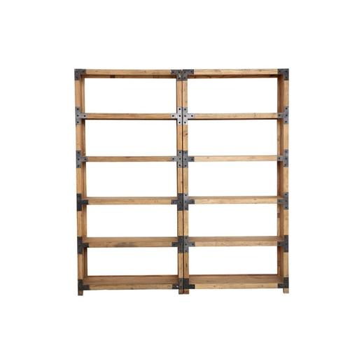 新仿榆木仿旧家具书架展示架书柜QB16060003 Newly made Elm wood Bookshelf 商品图0