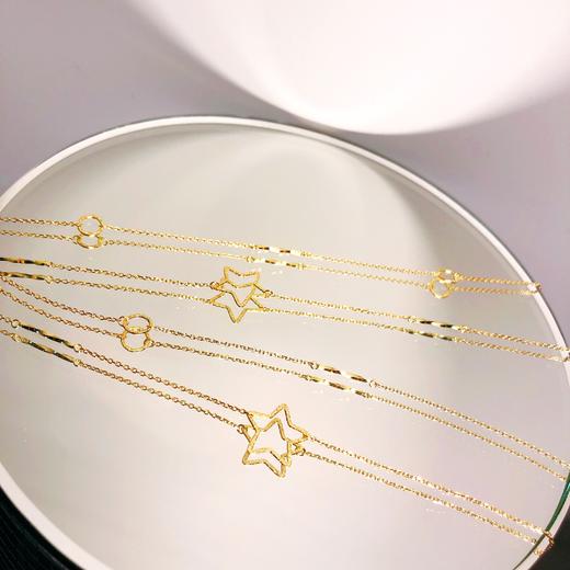 「星运」18K金毛衣链 商品图0
