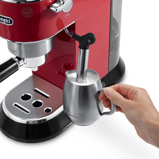 Delonghi 德龙 EC680 半自动咖啡机 （红色 / 银色）（特价！！有效期到2020-3-31） 商品图4
