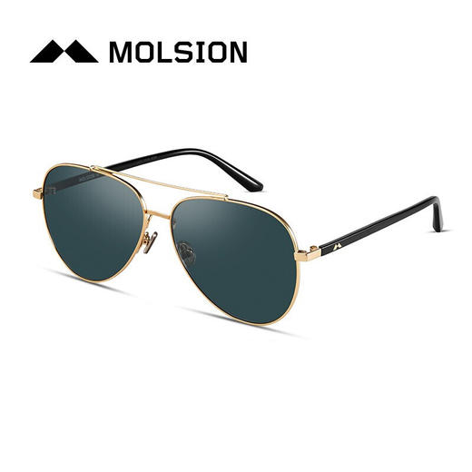 陌森(MOLSION)秋季新品太阳镜男防风飞行员墨镜经典百搭男士司机开车驾驶镜MS7035 商品图1
