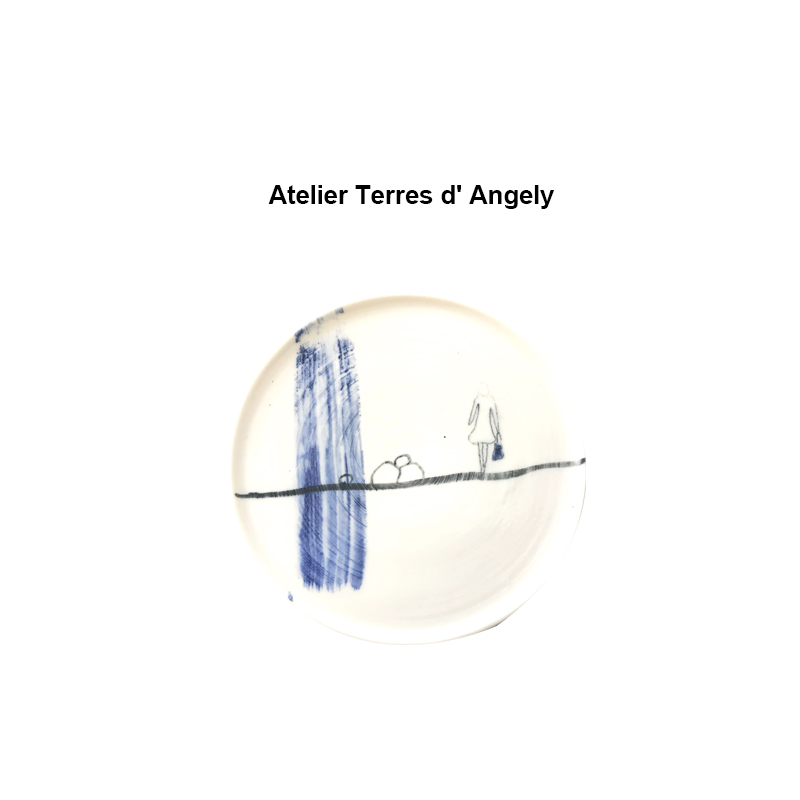 atelier terres d" angely女孩系列餐盘