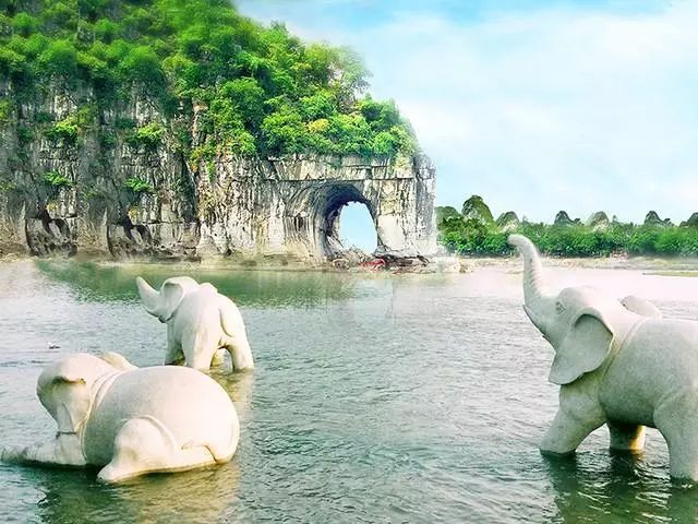 欣赏"象山水月"奇景,领略江水穿洞而过,如明月浮水的美学风貌!
