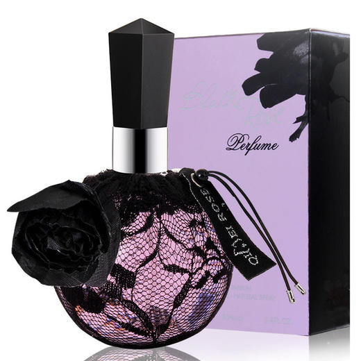 【女士香水】奇美香水午夜玫瑰蕾丝持久淡香QIMEI香水100ml花香大容量香水 商品图1