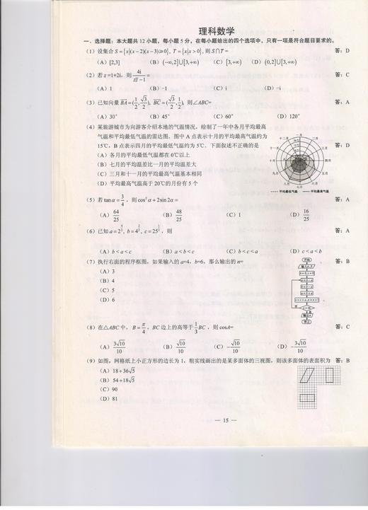 2016年高考试题及答案电子版 商品图1