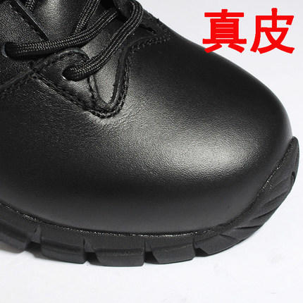 正品君洛克V底低帮作战靴透气军靴男特种兵战术靴春秋陆战靴子D16608 商品图4