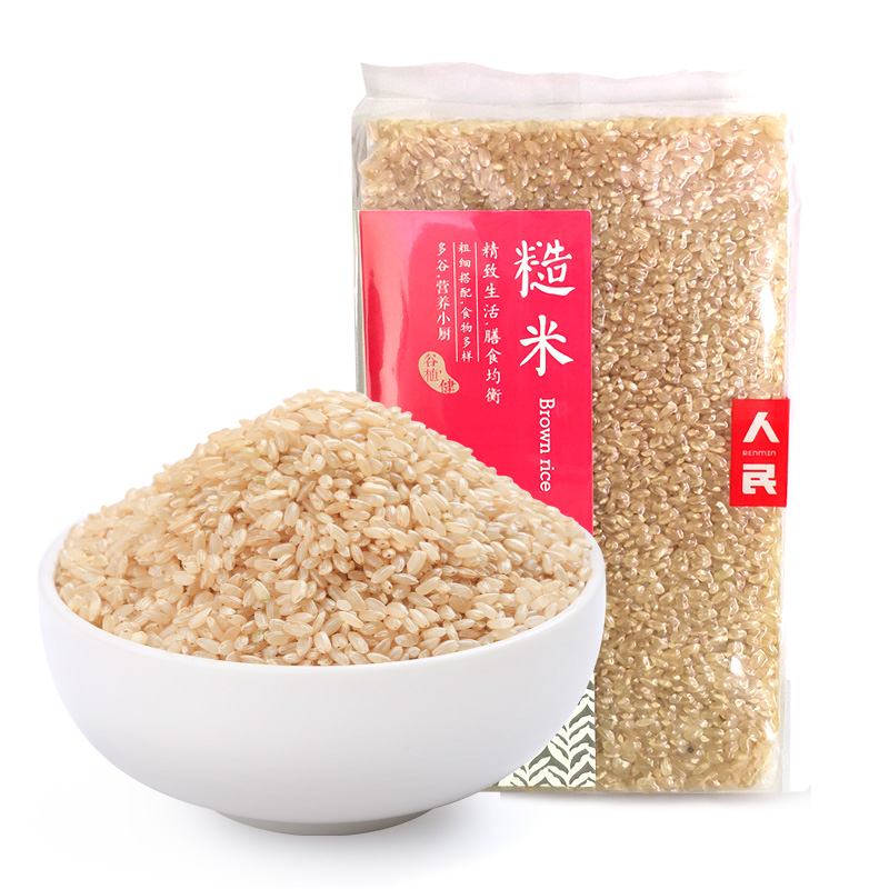 人民 糙米500g