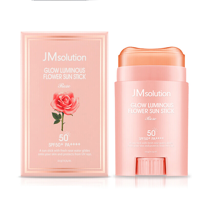 【官方品牌授权】韩国JM  solution海洋珍珠玫瑰防晒棒spf50+清爽防水全身可用涂抹方便