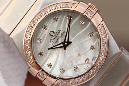 v6欧米茄星座系列27毫米石英腕表 ，每个零件都是原装开模，1仿表史上首次搭载原装正品欧米茄1376专用机芯（用的正品的机芯） 商品图3