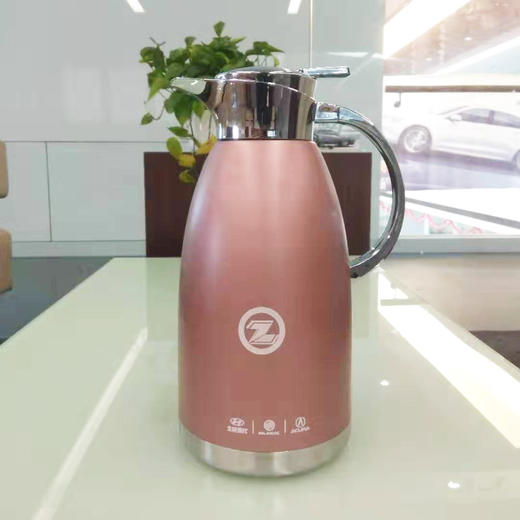 304新款不锈钢真空罗马壶双层保温热水壶（颜色随机） 商品图1